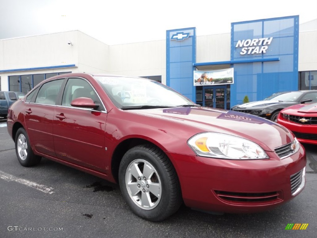 2008 Impala LT - Red Jewel Tintcoat / Neutral Beige photo #1