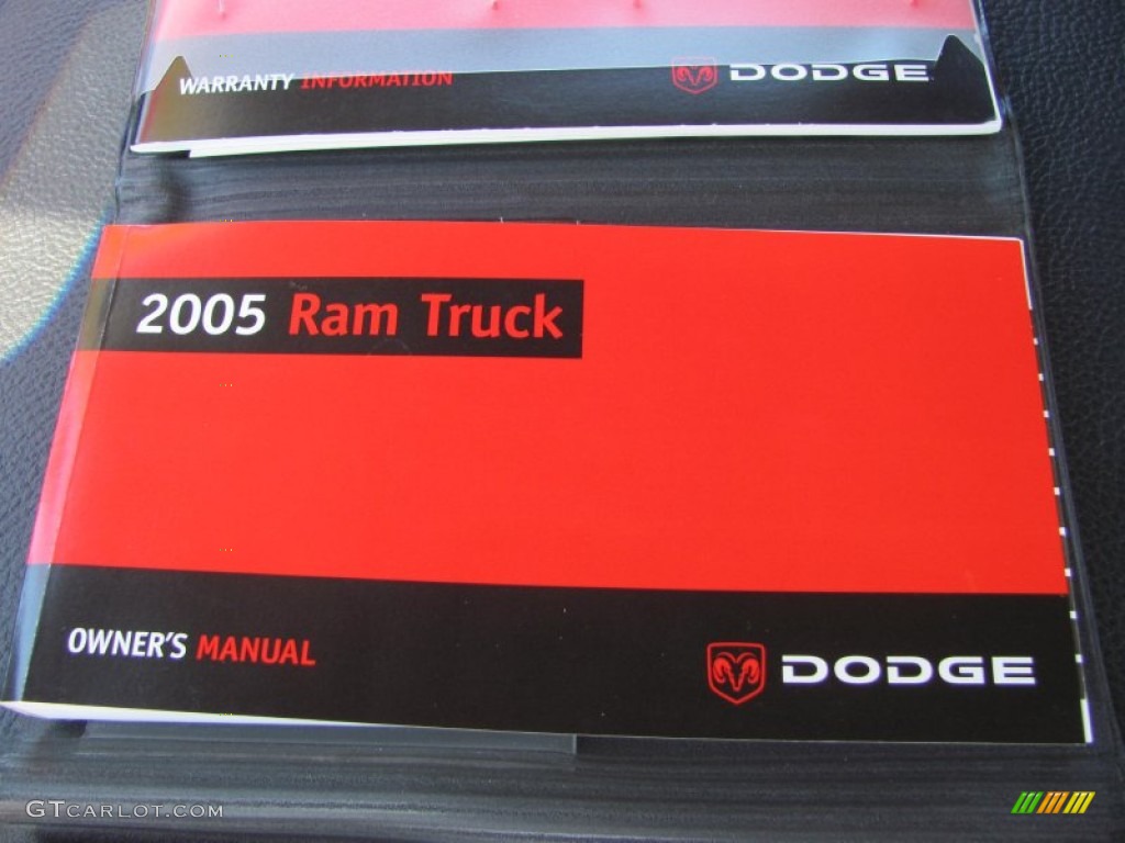 2005 Dodge Ram 1500 SLT Quad Cab 4x4 Books/Manuals Photo #53029244