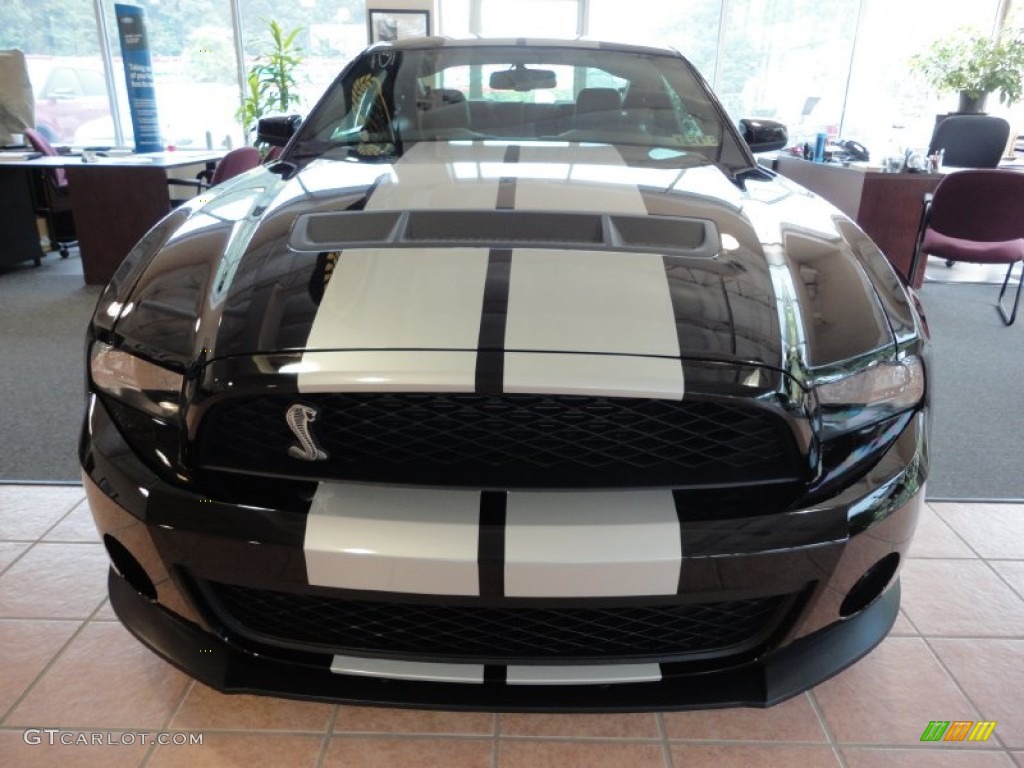 Black 2012 Ford Mustang Shelby GT500 Coupe Exterior Photo #53029676