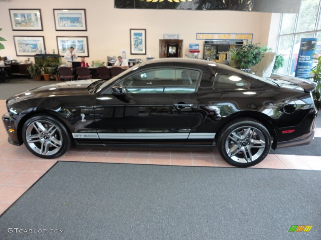Black 2012 Ford Mustang Shelby GT500 Coupe Exterior Photo #53029706
