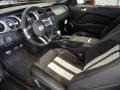Charcoal Black/White Prime Interior Photo for 2012 Ford Mustang #53029775