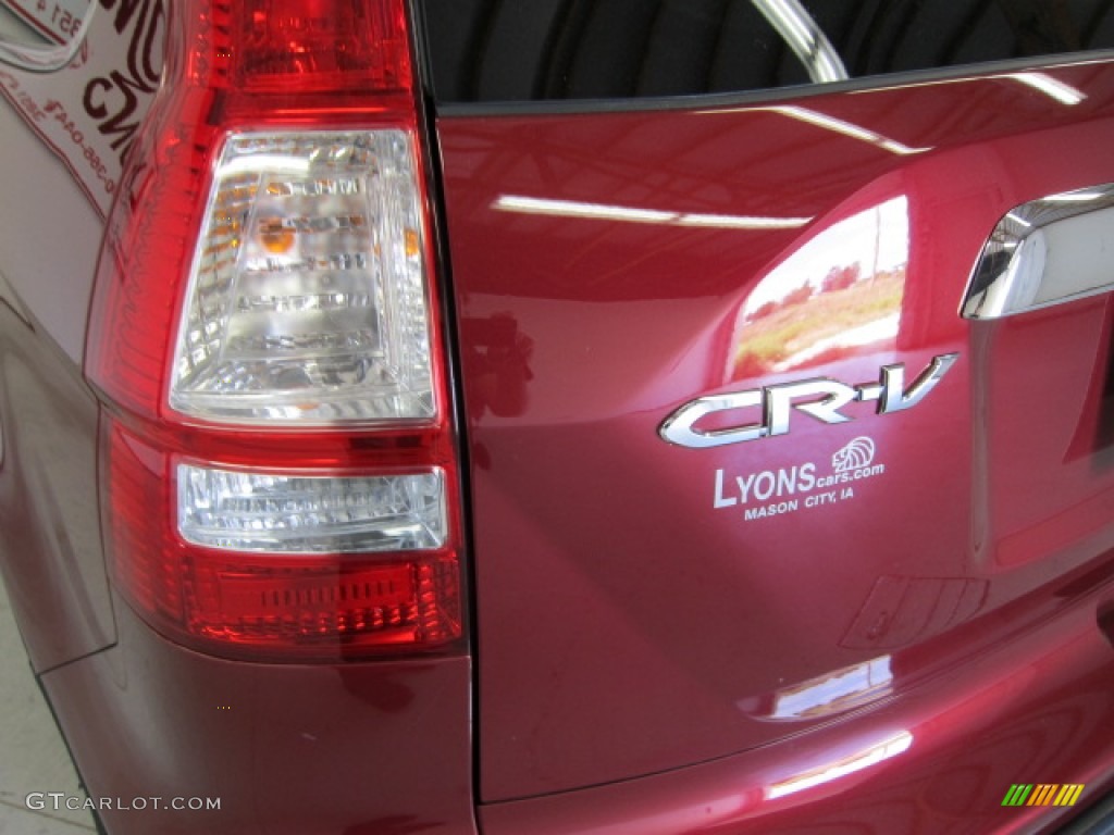 2008 CR-V EX 4WD - Tango Red Pearl / Gray photo #14