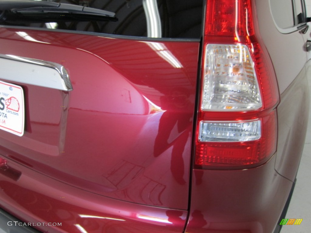 2008 CR-V EX 4WD - Tango Red Pearl / Gray photo #15