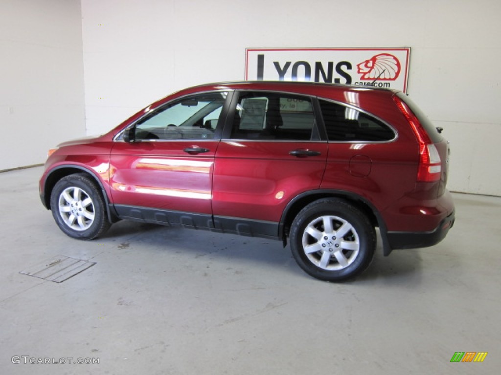 2008 CR-V EX 4WD - Tango Red Pearl / Gray photo #35