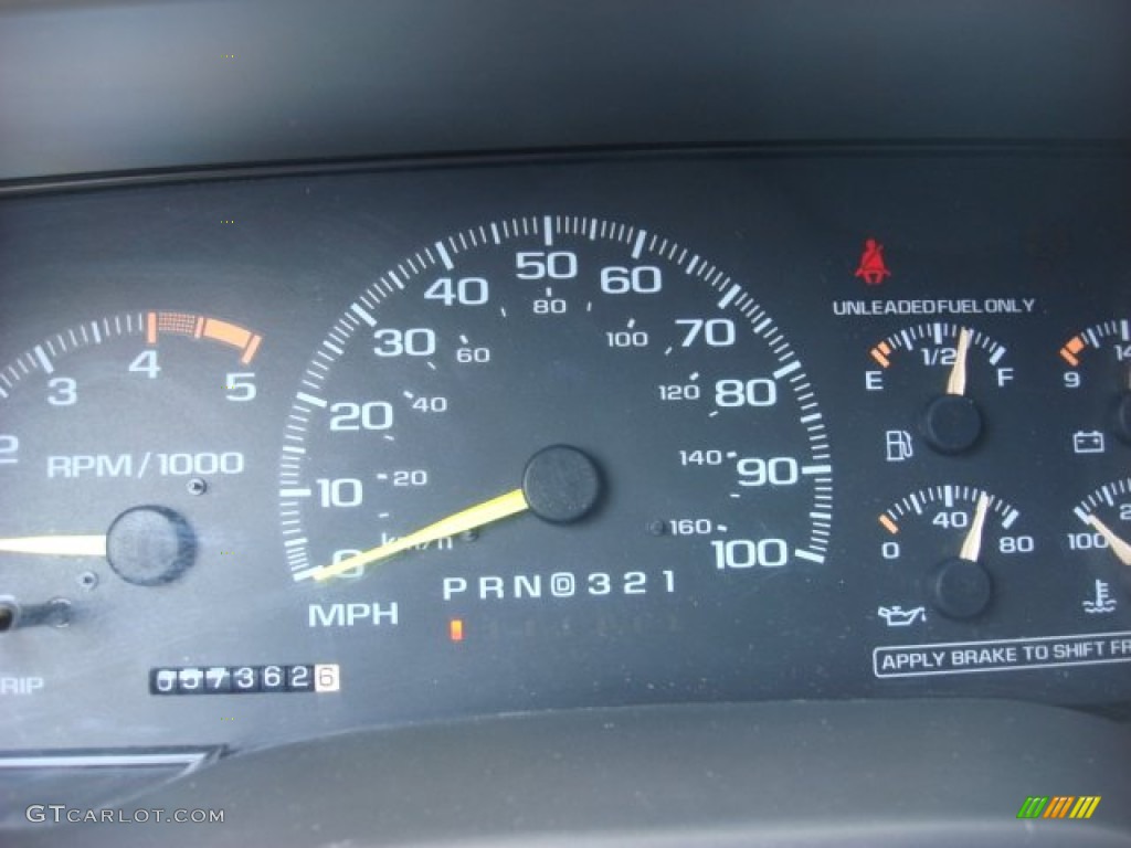 1995 Chevrolet C/K C1500 Extended Cab Gauges Photo #53030420