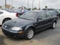 2002 Blue Anthracite Pearl Volkswagen Passat GLS Sedan  photo #1