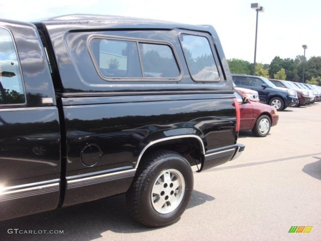 1995 C/K C1500 Extended Cab - Black / Gray photo #19