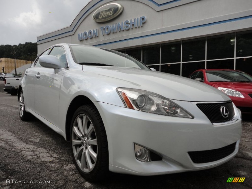 2008 IS 250 AWD - Starfire White Pearl / Black photo #1