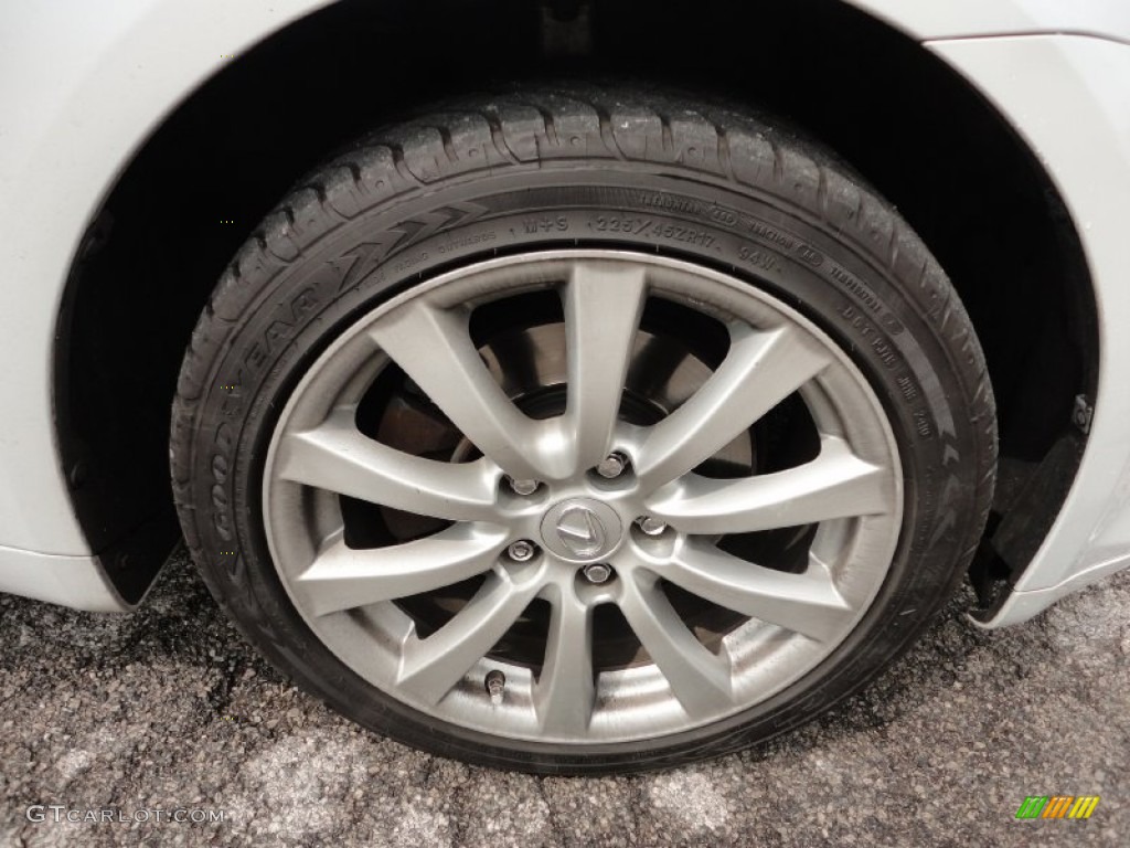 2008 IS 250 AWD - Starfire White Pearl / Black photo #7