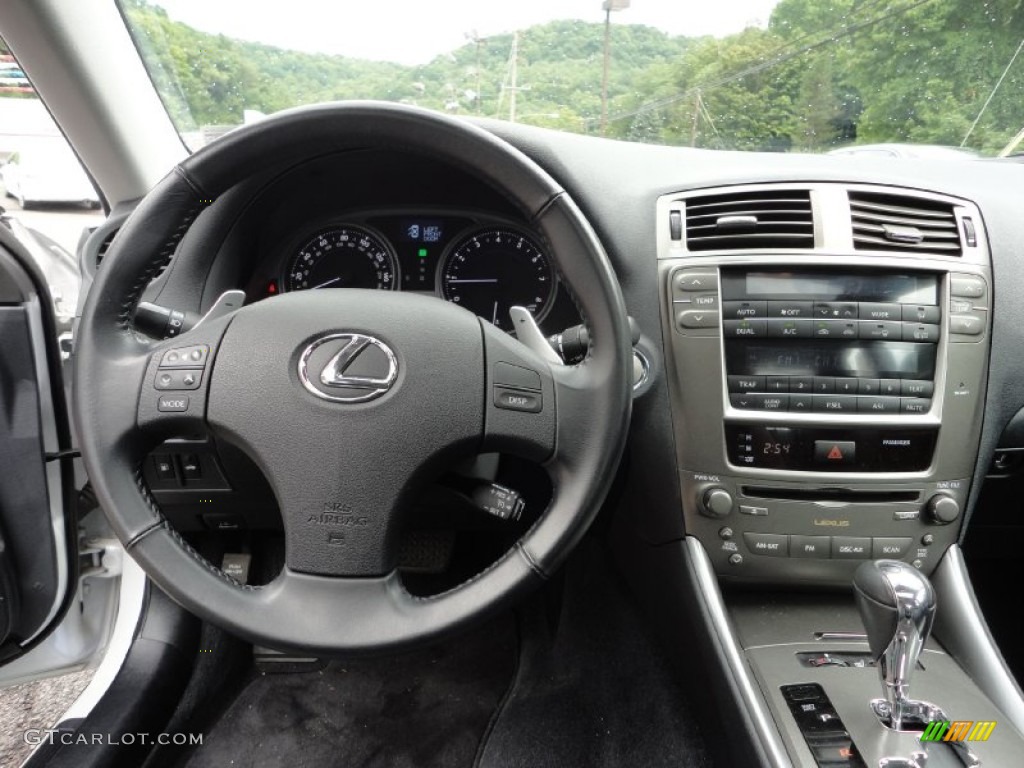 2008 IS 250 AWD - Starfire White Pearl / Black photo #10