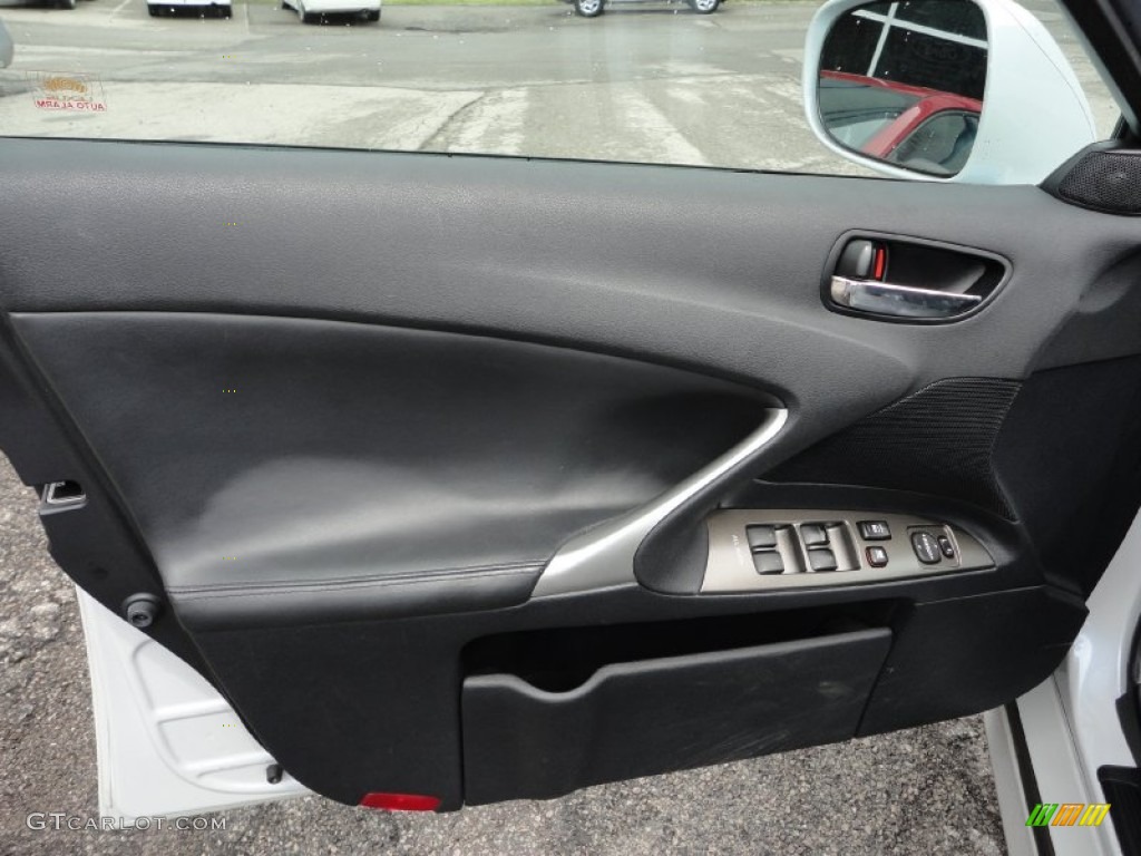 2008 IS 250 AWD - Starfire White Pearl / Black photo #11