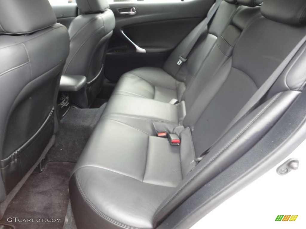 2008 IS 250 AWD - Starfire White Pearl / Black photo #12