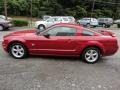 Dark Candy Apple Red 2009 Ford Mustang GT Premium Coupe Exterior