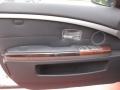 2003 BMW 7 Series Black/Black Interior Door Panel Photo