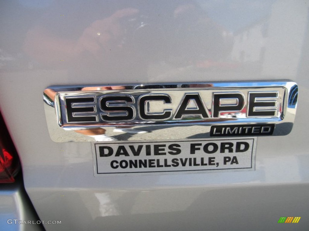 2009 Escape Limited V6 4WD - Brilliant Silver Metallic / Charcoal photo #4