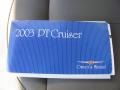 2002 Patriot Blue Pearlcoat Chrysler PT Cruiser Limited  photo #4