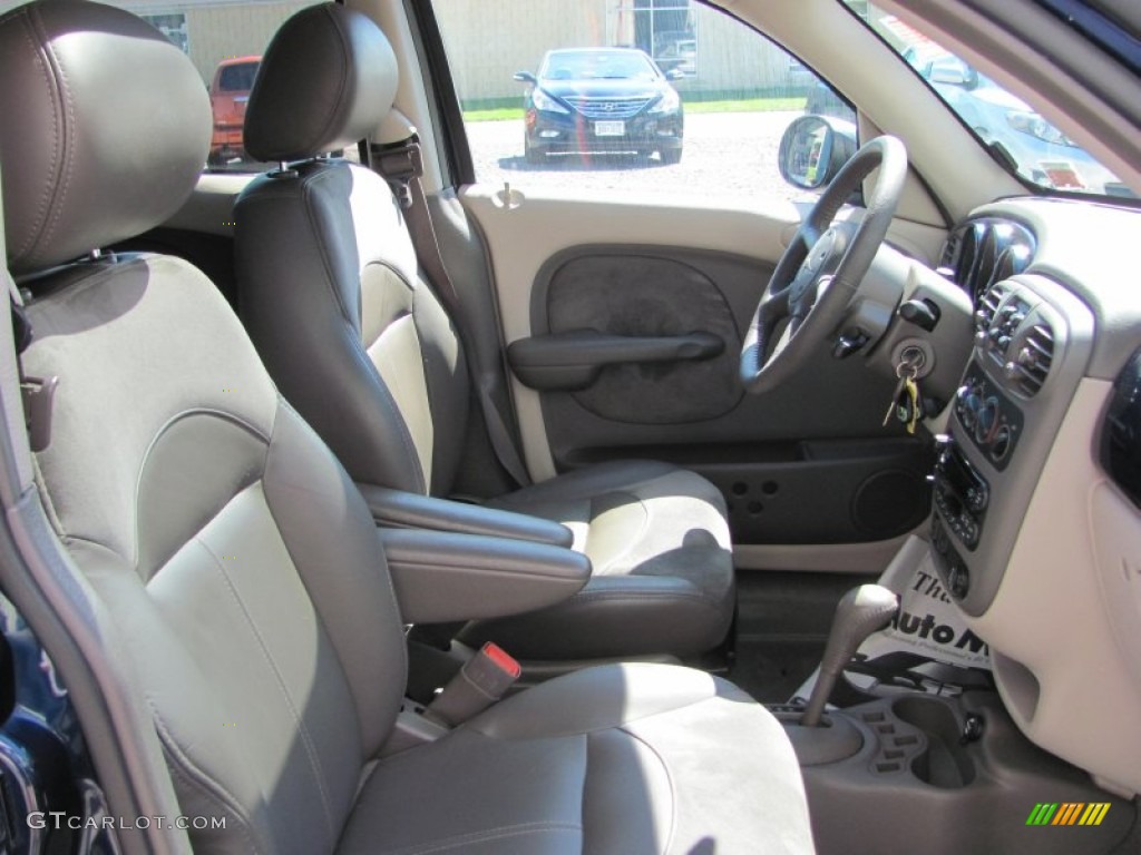 2002 PT Cruiser Limited - Patriot Blue Pearlcoat / Taupe photo #18