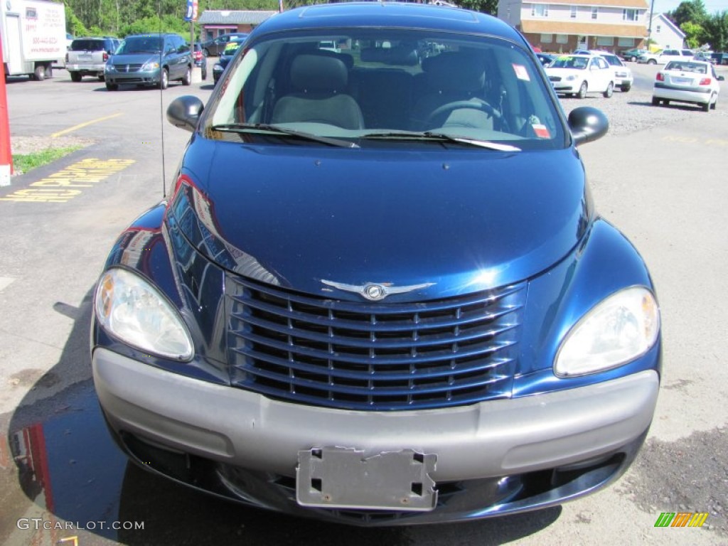 2002 PT Cruiser Limited - Patriot Blue Pearlcoat / Taupe photo #19