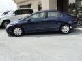 Royal Blue Pearl 2009 Honda Civic DX Sedan Exterior