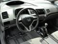 Gray 2009 Honda Civic DX Sedan Interior Color