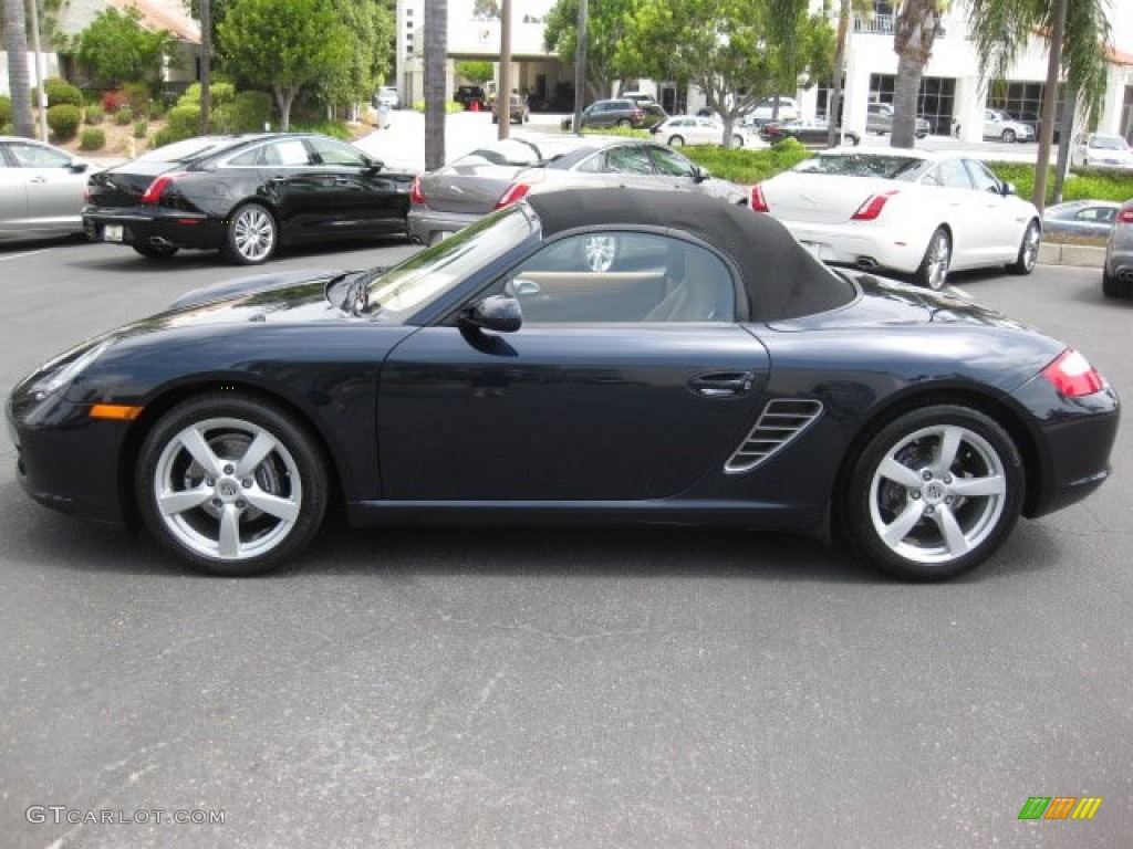 2008 Boxster  - Midnight Blue Metallic / Sand Beige photo #5