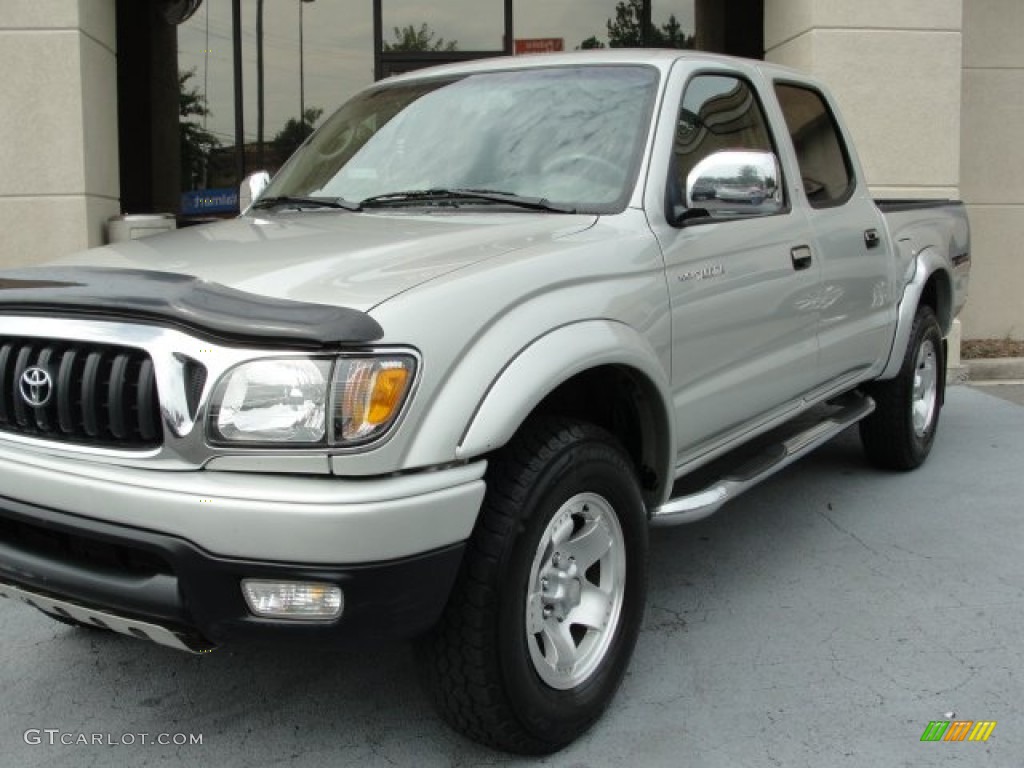 2004 Tacoma V6 TRD Double Cab 4x4 - Lunar Mist Metallic / Charcoal photo #4