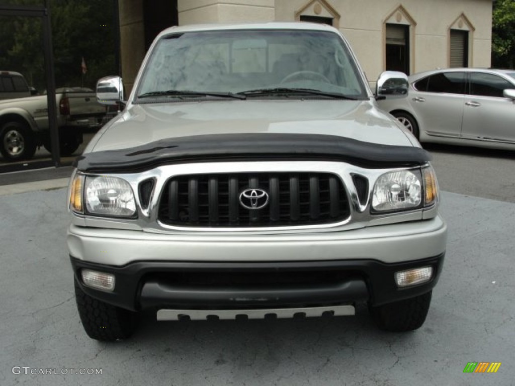 2004 Tacoma V6 TRD Double Cab 4x4 - Lunar Mist Metallic / Charcoal photo #5