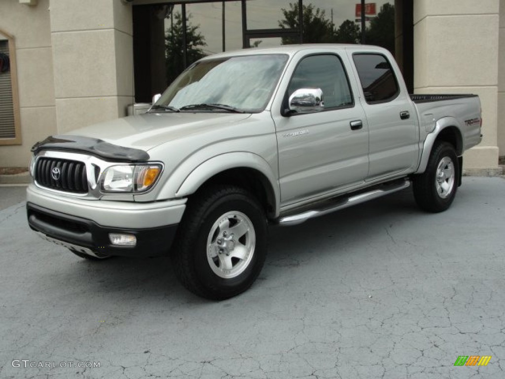 2004 Tacoma V6 TRD Double Cab 4x4 - Lunar Mist Metallic / Charcoal photo #6