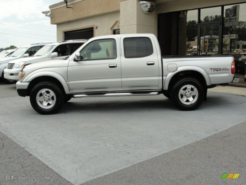 2004 Tacoma V6 TRD Double Cab 4x4 - Lunar Mist Metallic / Charcoal photo #7