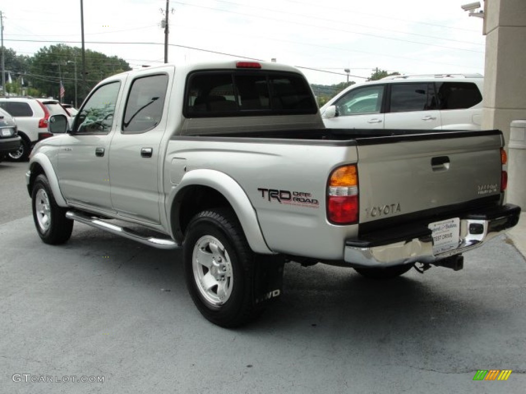 2004 Tacoma V6 TRD Double Cab 4x4 - Lunar Mist Metallic / Charcoal photo #8