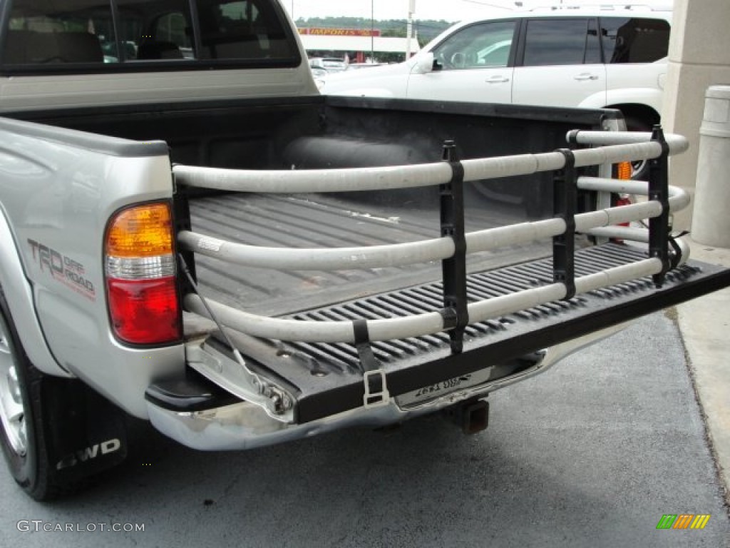 2004 Tacoma V6 TRD Double Cab 4x4 - Lunar Mist Metallic / Charcoal photo #9