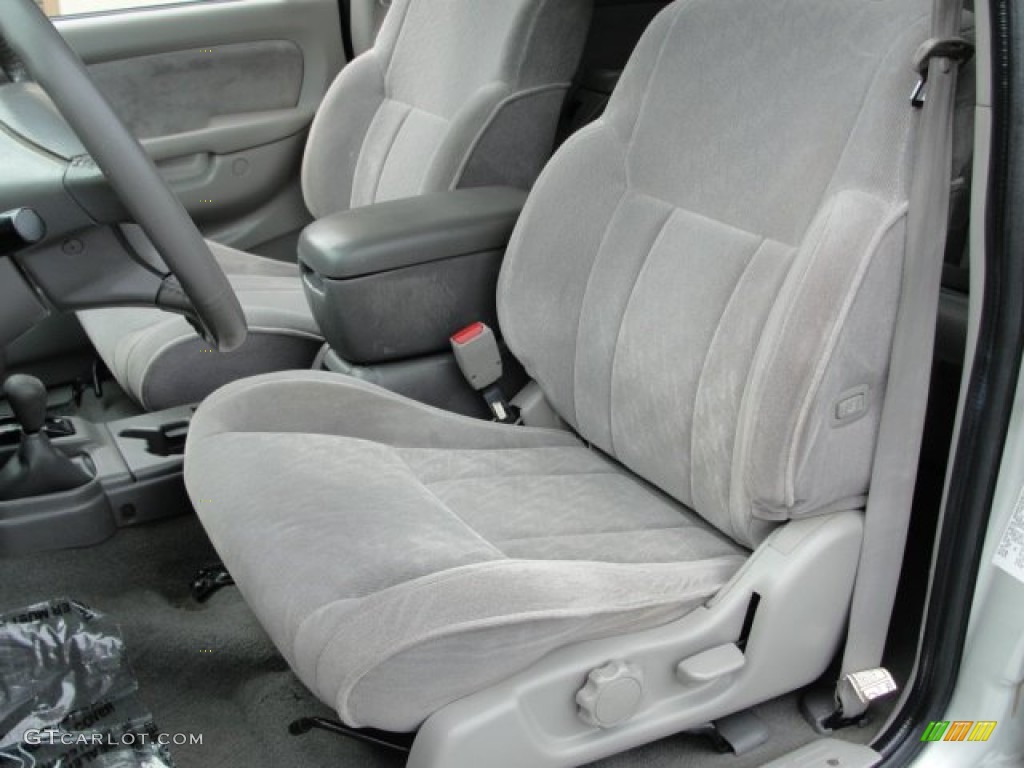 2004 Tacoma V6 TRD Double Cab 4x4 - Lunar Mist Metallic / Charcoal photo #15