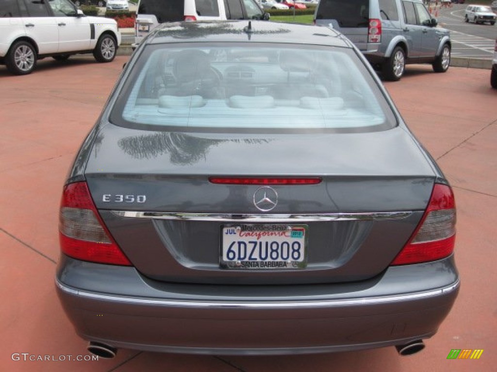 2008 E 350 Sedan - Flint Grey Metallic / Ash photo #4