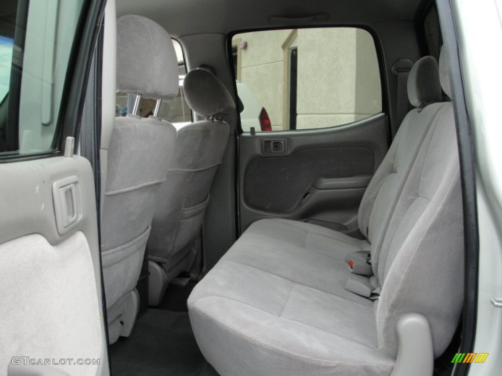2004 Tacoma V6 TRD Double Cab 4x4 - Lunar Mist Metallic / Charcoal photo #17