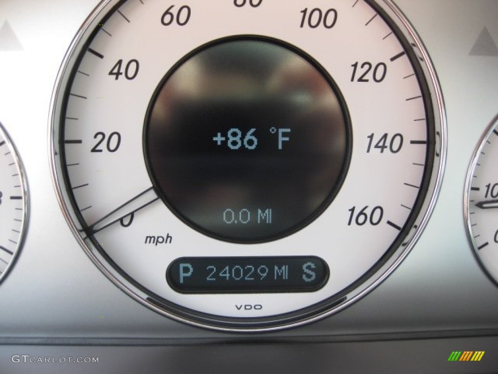 2008 E 350 Sedan - Flint Grey Metallic / Ash photo #11