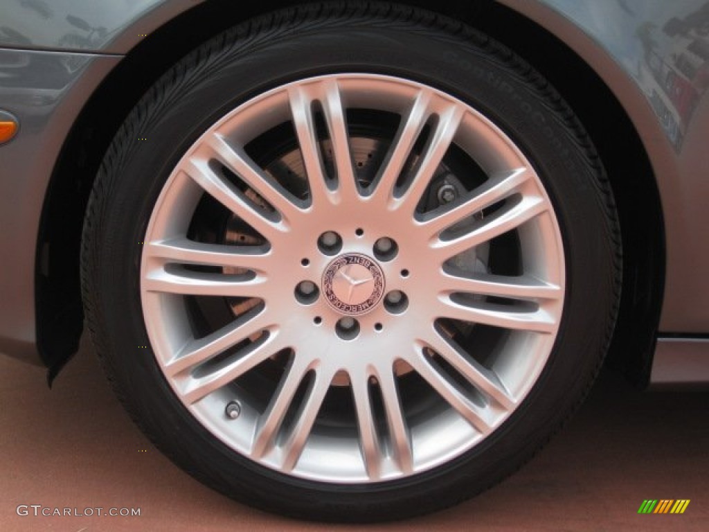 2008 E 350 Sedan - Flint Grey Metallic / Ash photo #13