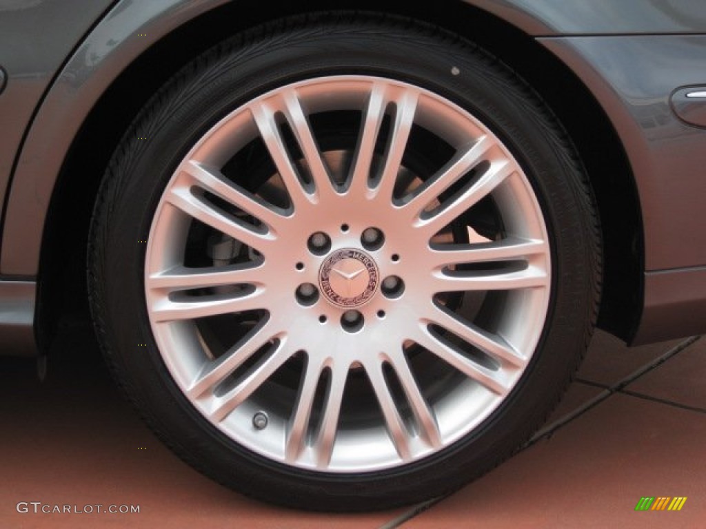 2008 E 350 Sedan - Flint Grey Metallic / Ash photo #14