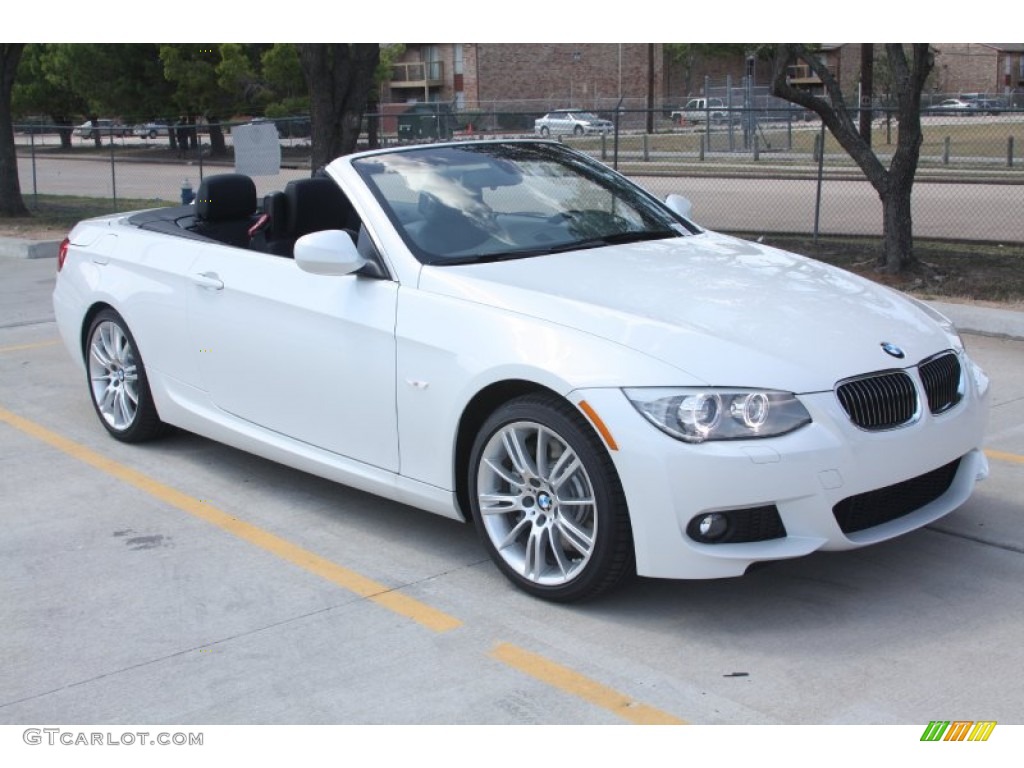 2011 3 Series 335i Convertible - Mineral White Metallic / Black Dakota Leather photo #5