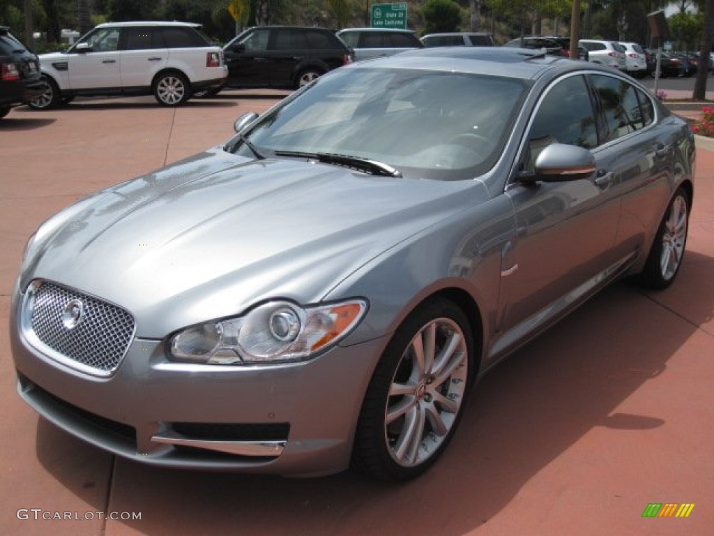 2011 XF Premium Sport Sedan - Lunar Grey Metallic / Warm Charcoal photo #1