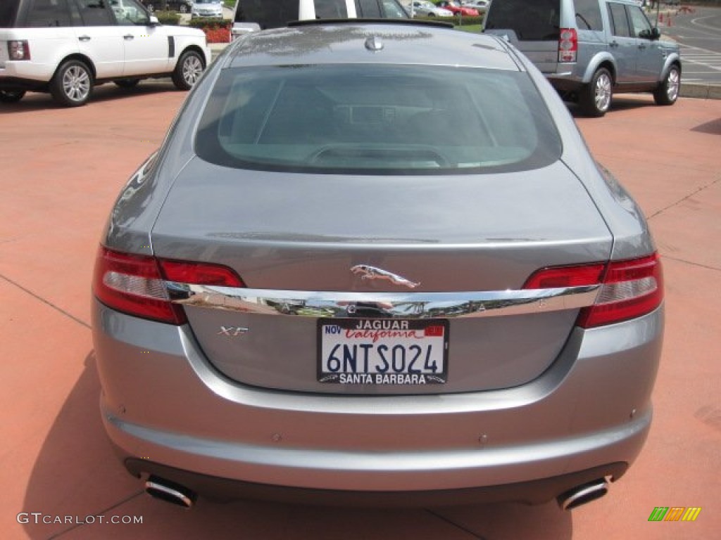 2011 XF Premium Sport Sedan - Lunar Grey Metallic / Warm Charcoal photo #4