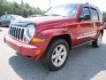 2005 Inferno Red Crystal Pearl Jeep Liberty Limited  photo #3
