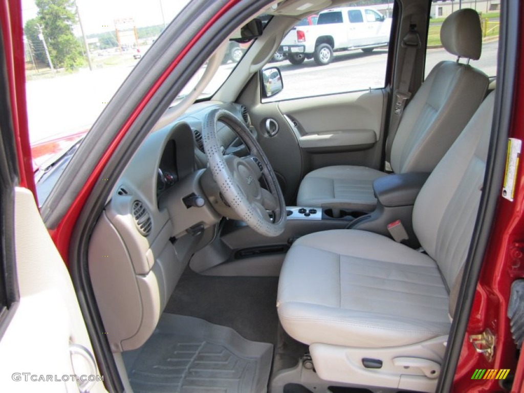 Medium Slate Gray Interior 2005 Jeep Liberty Limited Photo #53034656