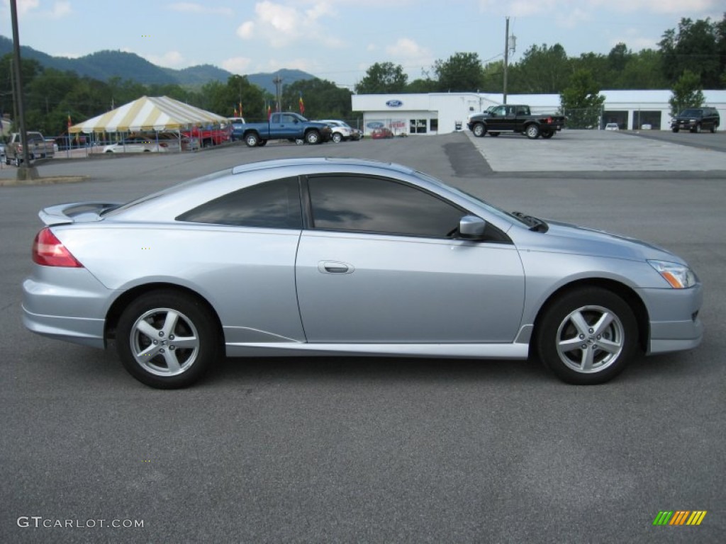 2005 Accord EX Coupe - Silver Frost Metallic / Black photo #5