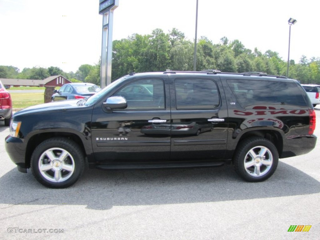 Black 2008 Chevrolet Suburban 1500 LTZ Exterior Photo #53035367