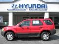 2002 Bright Red Ford Escape XLS V6  photo #1