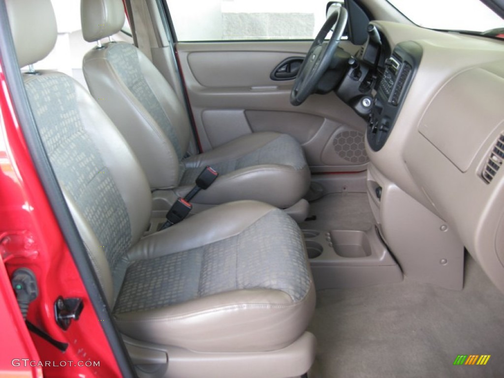Medium Parchment Interior 2002 Ford Escape XLS V6 Photo #53035859