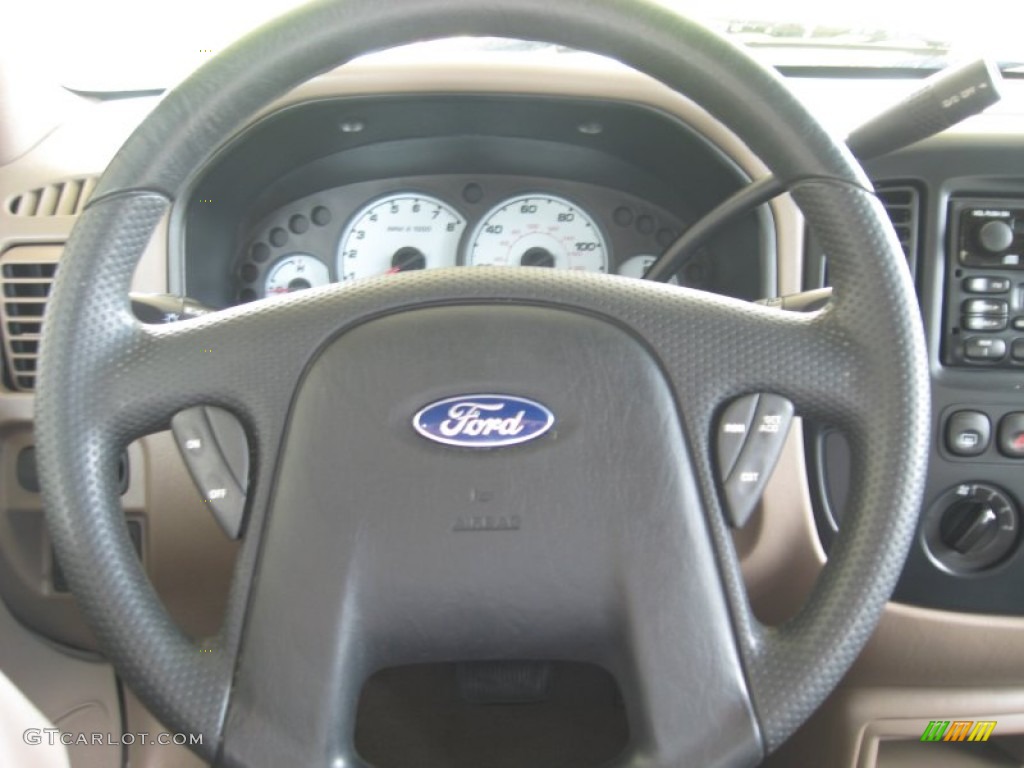 2002 Ford Escape XLS V6 Steering Wheel Photos
