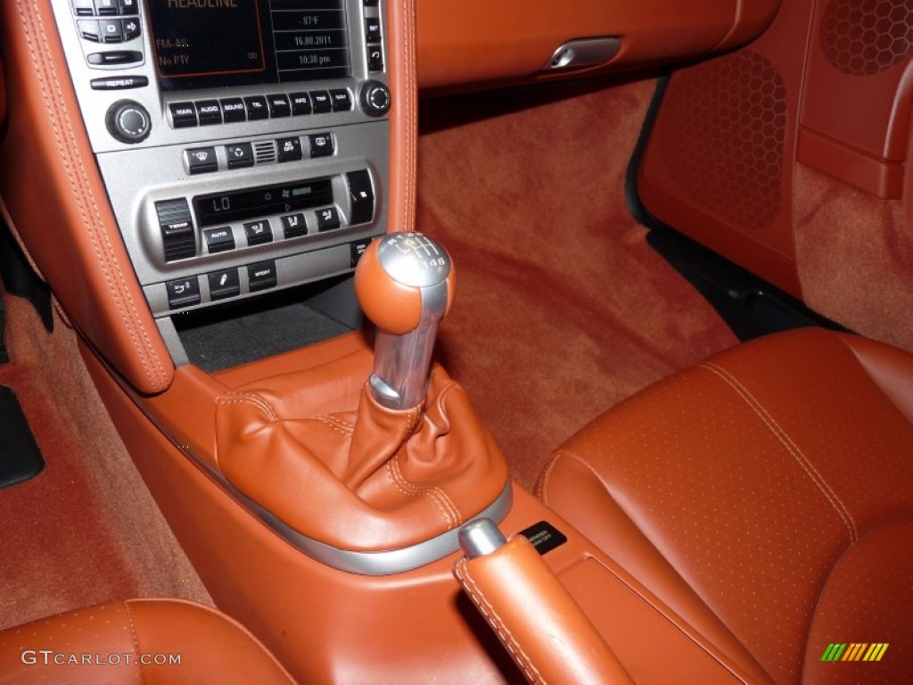 2008 911 Turbo Coupe - Meteor Grey Metallic / Terracotta photo #23