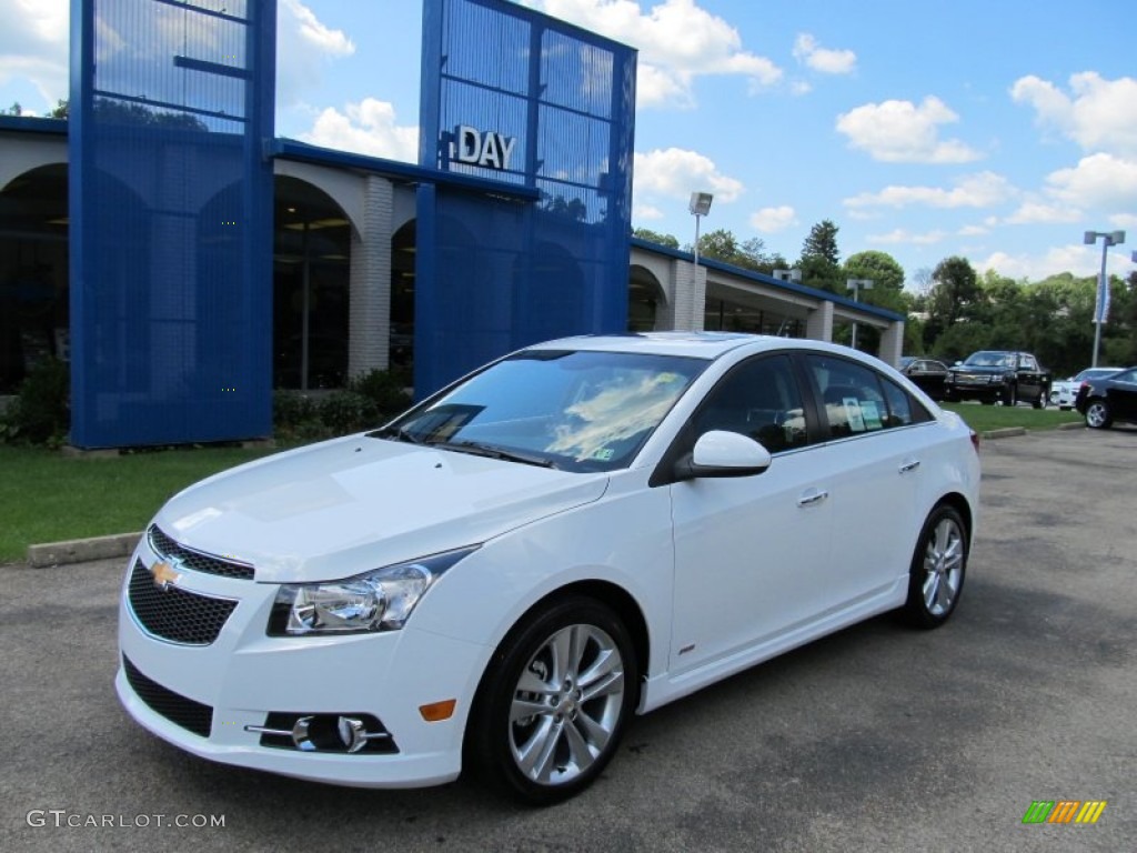 2012 Summit White Chevrolet Cruze Ltz Rs 53005179