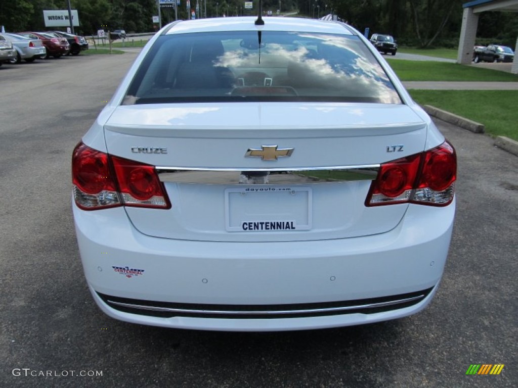 2012 Cruze LTZ/RS - Summit White / Jet Black photo #3